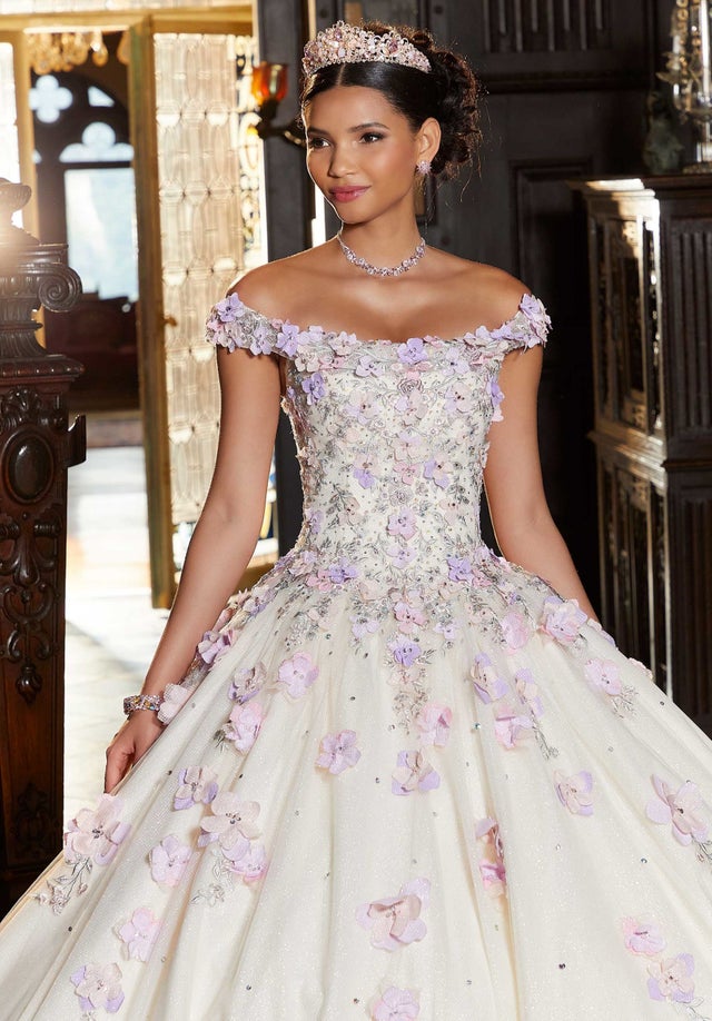 white christmas dresses Sugar Kayne C302 Size 6 Unicorn Sequin Velvet Girls Ballgown Shimmer Pageant Dress High Neck